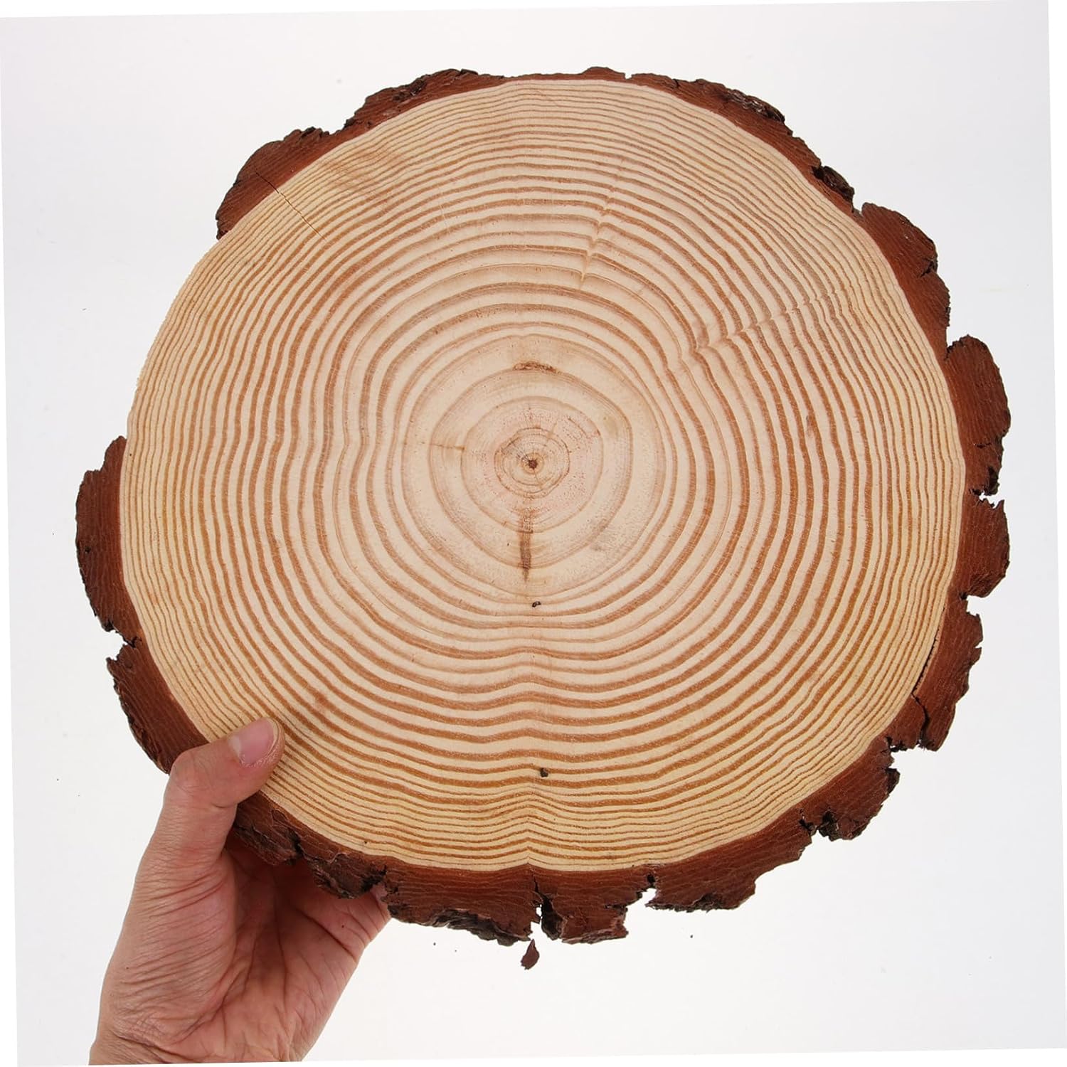 Yardwe Wooden Garden Stepping Stone Outdoor Lawn Paver for Pathway Weather Resistant Decorative Wood Slice for Garden Walkway and Patio Landscaping