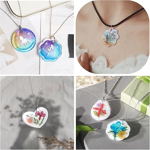 Miniatura 13 de LET'S RESIN Moldes de resina para etiquetas de mascotas, moldes de silicona para perros y gatos, para resina epoxi y resina UV de 2 pulgadas y 1.7