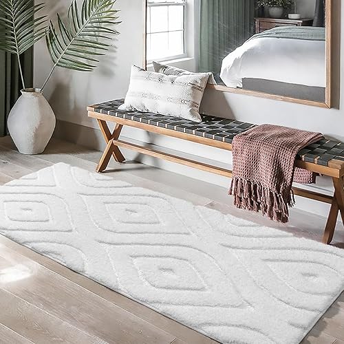 Miniatura 3 de DEXDE Alfombras de baño de 24 x 72 pulgadas, antideslizantes, suaves, lavables, grandes alfombras de baño para baño, dormitorio, pasillo, cocina,