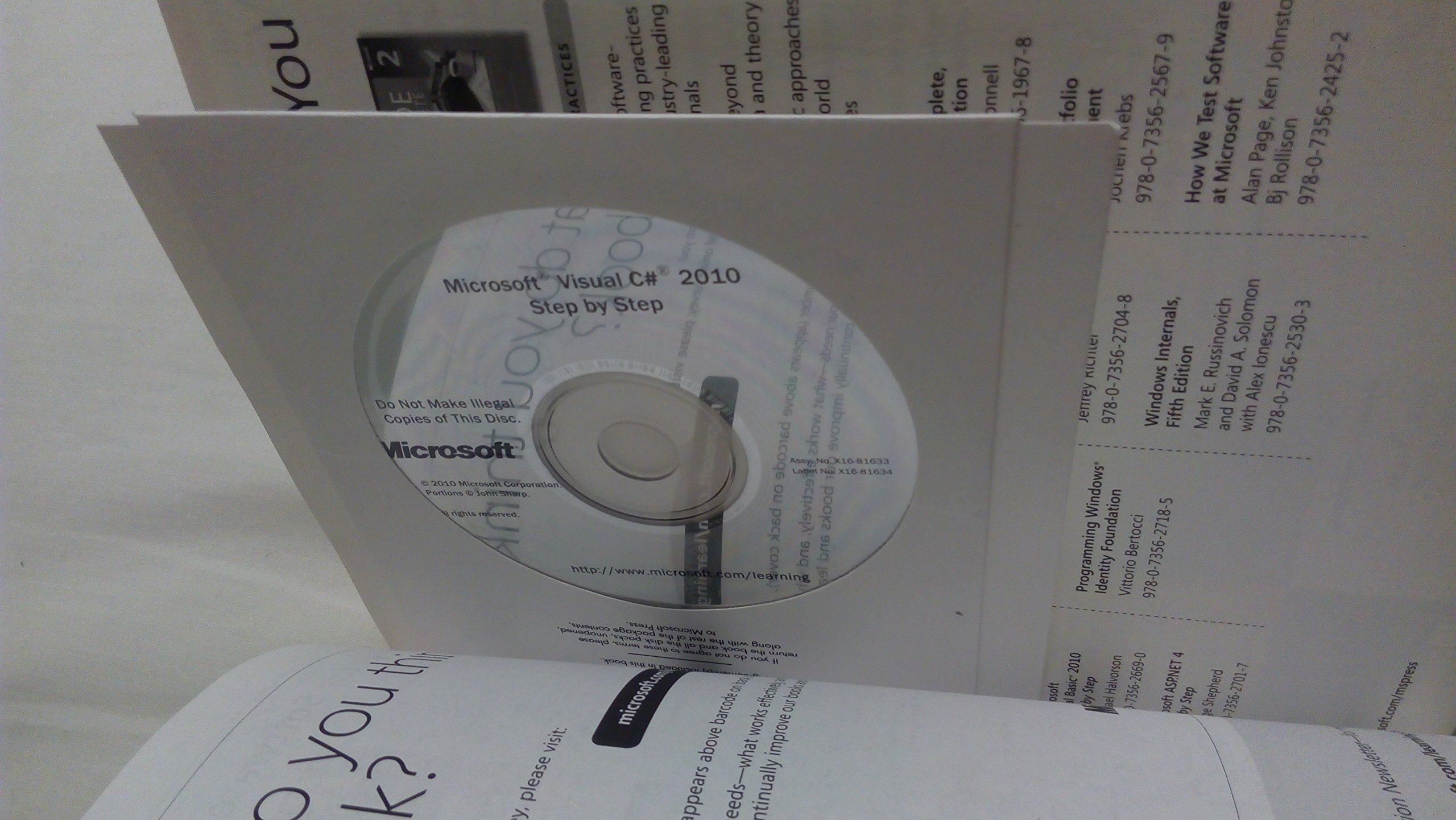Microsoft® Visual C#® 2010 Step by Step