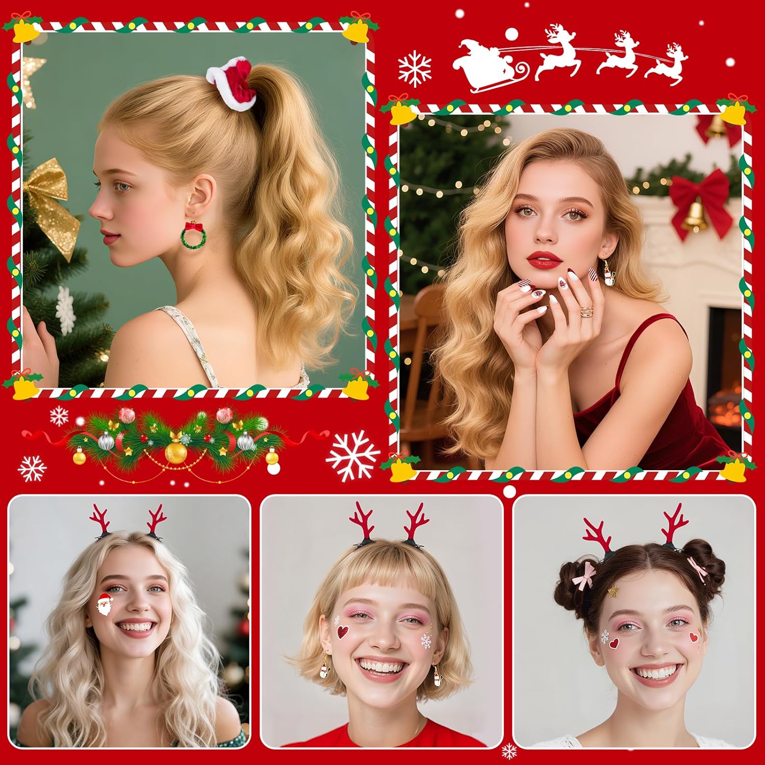 Advent Calendar 2025 for Adult Women Christmas 24 Pieces Fashion Beauty Jewelry Bath Sets Countdown Gifts Surprise Gift Baskets for Mom Wife Girlfriend Teengirls - Image 4