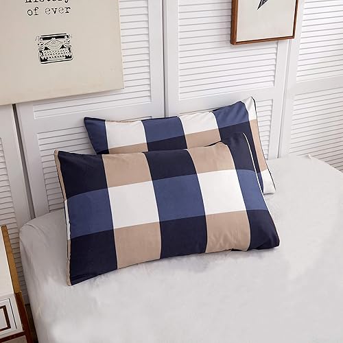 Miniatura 4 de LAMEJOR - Juego de funda de 1 edredón y 2 fundas de almohada, de lujo, tipo hotel.