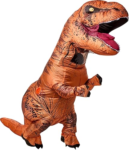 Rubies Jurassic World T-Rex Inflatable Costume for Adults, Unisex One Size