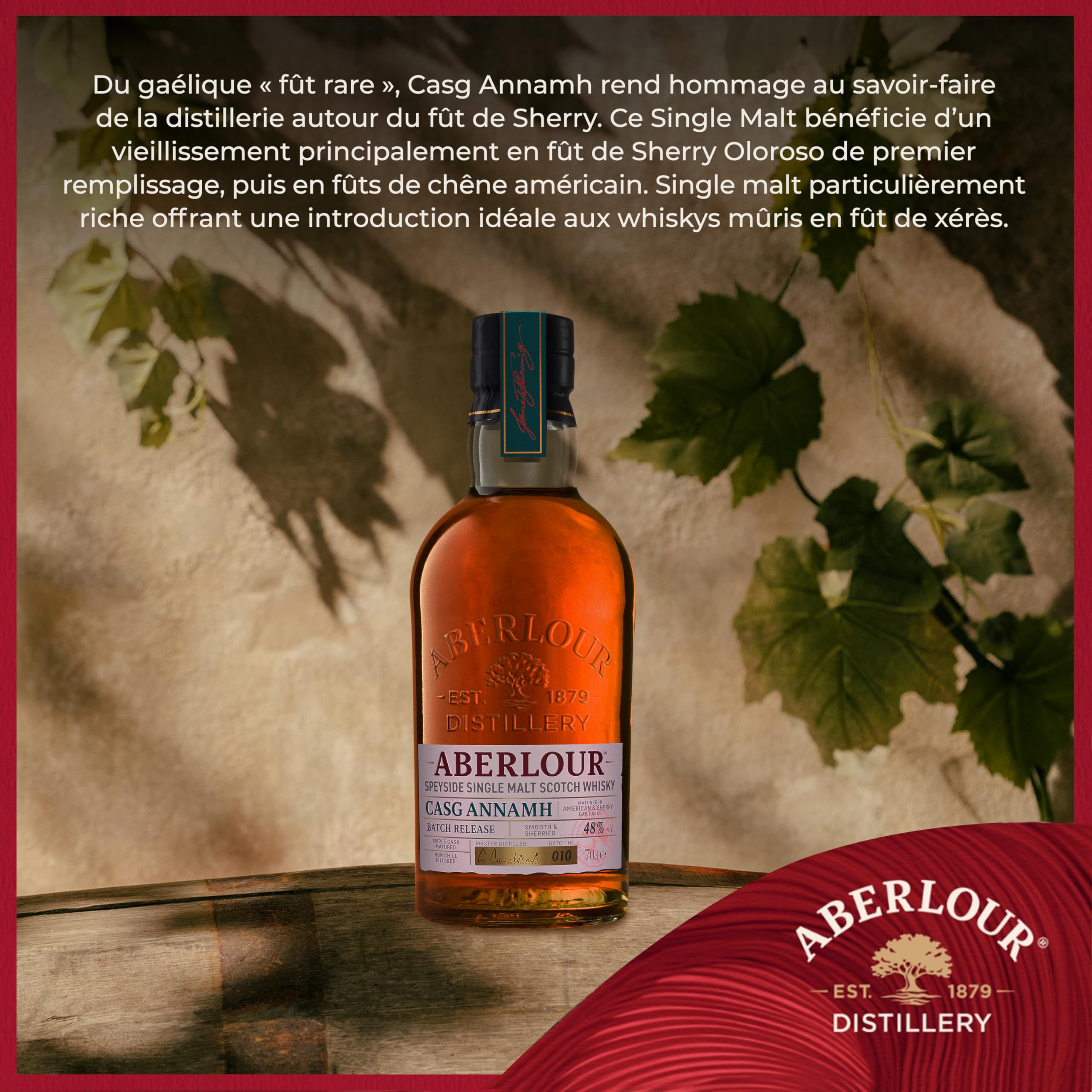Aberlour Speyside Casg Annamh Single Malt Scotch Whisky 700 ml