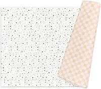 Vista 8 de Tapete de juego reversible de 82 x 55 pulgadas, para bebés, niños pequeños, impermeable, duradero, no tóxico, fácil de limpiar, tapete de espuma