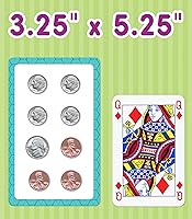 Vista 5 de Carson Dellosa Education Tarjetas Didácticas de Tiempo y Dinero, Suma y Resta, 3 Juegos de Tarjetas Didácticas de Matemáticas, Actividades