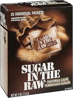 Sugar In The Raw Sugar Packets 4 Oz (Pack of 2)