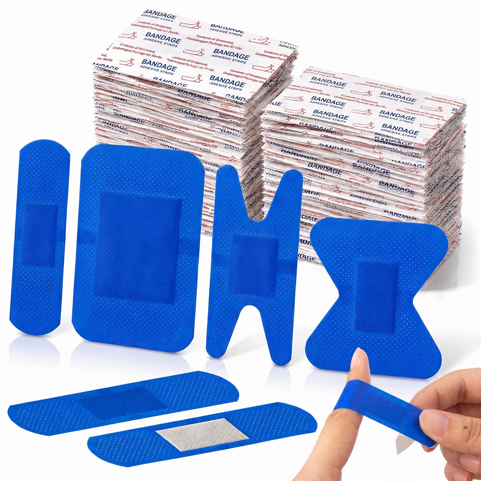 Bandages bleus détectables imperméables évite la contamination des aliments - 14