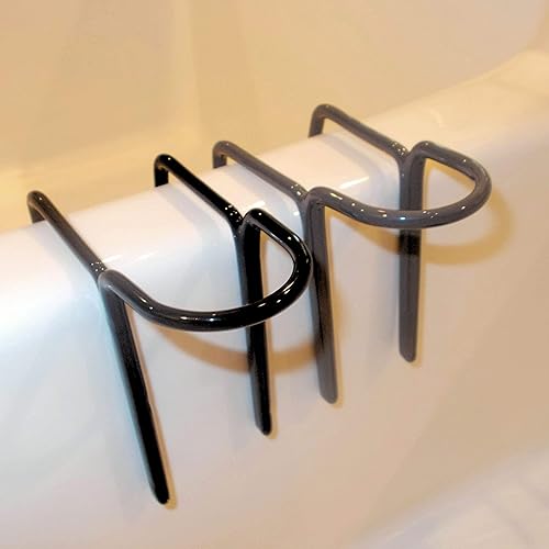 Miniatura 8 de Soporte ajustable para varita, soporte para fregadero de cocina (negro o gris)