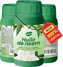 Gardemia Neem oil with emulsifier 250 ml water-miscible 100% plant origin mechanically extracted by cold pressing of Neemer's fruits