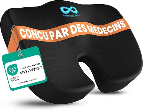 Comfort Coussin d’Assise en Mousse mémoire pour Bure Everlasting