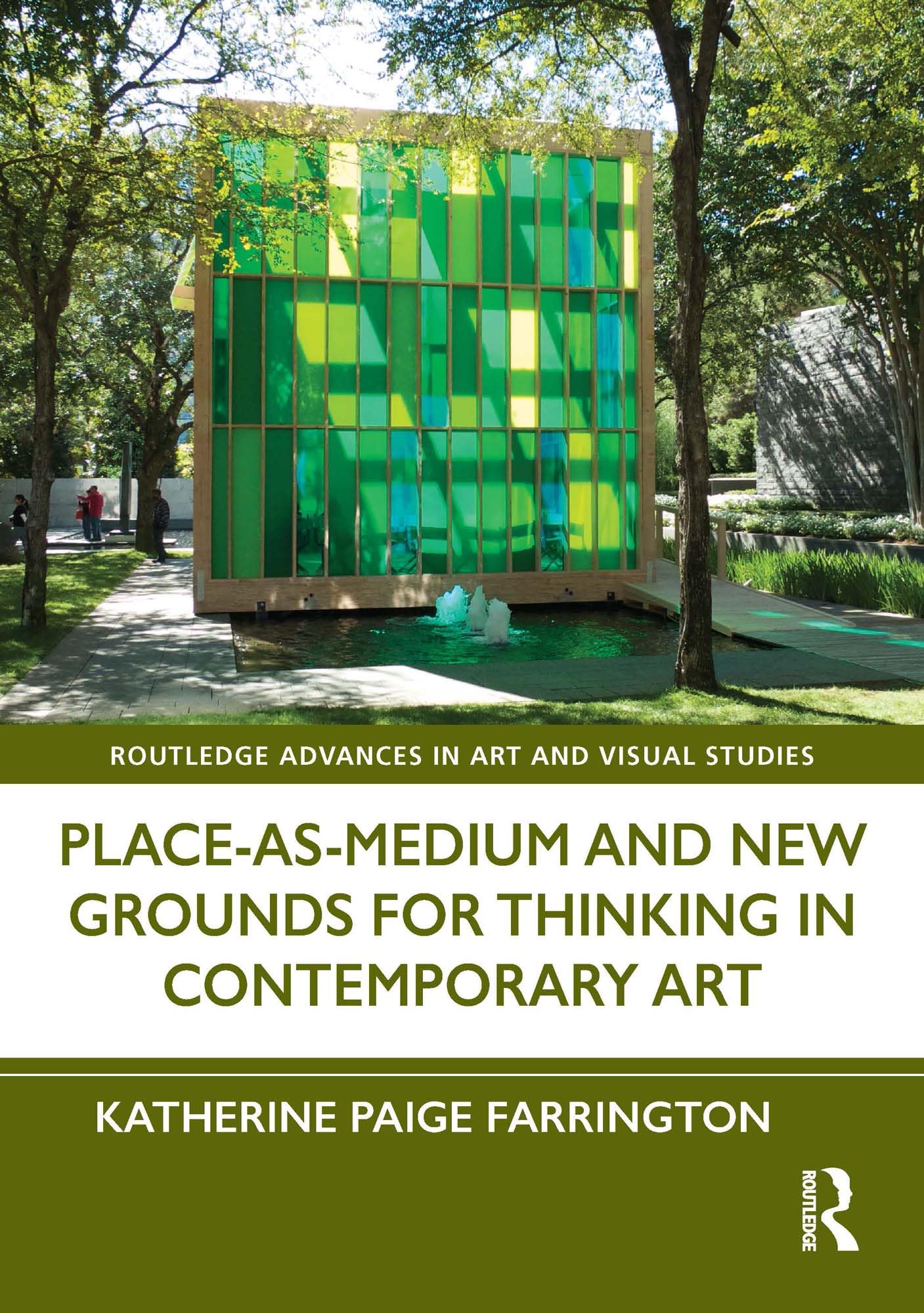 Art contemporain : livre Place-As-Medium et réflexions Routledge