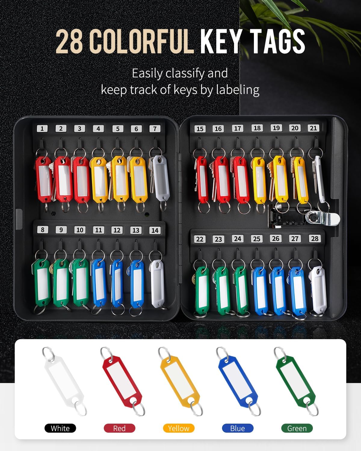 Key with Combination Lock for Uniclife 28 Position Digital