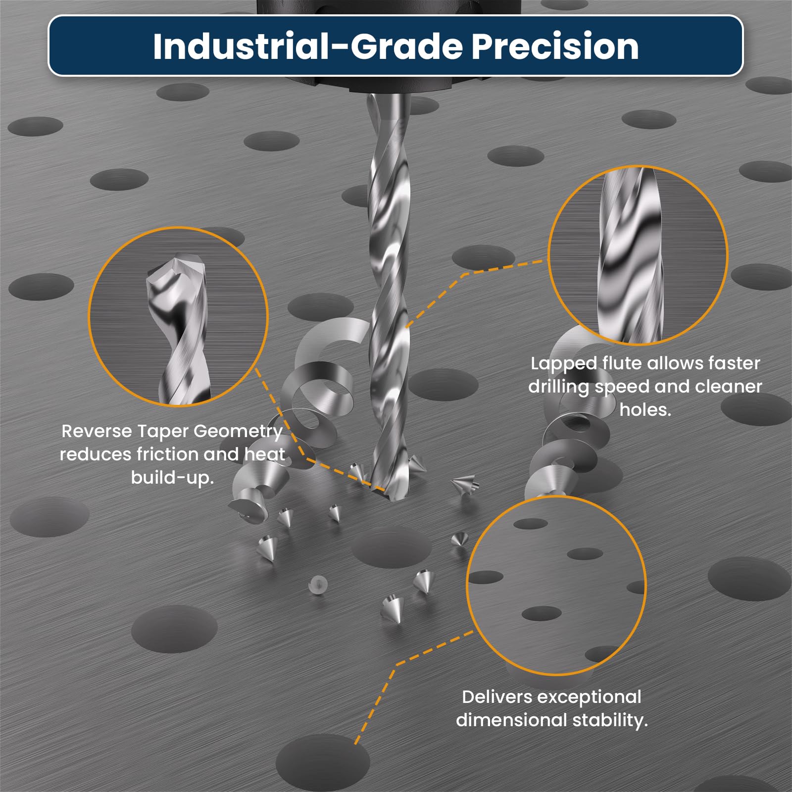 LU&MN Carbide Drill Bits - Precision Cutting -4