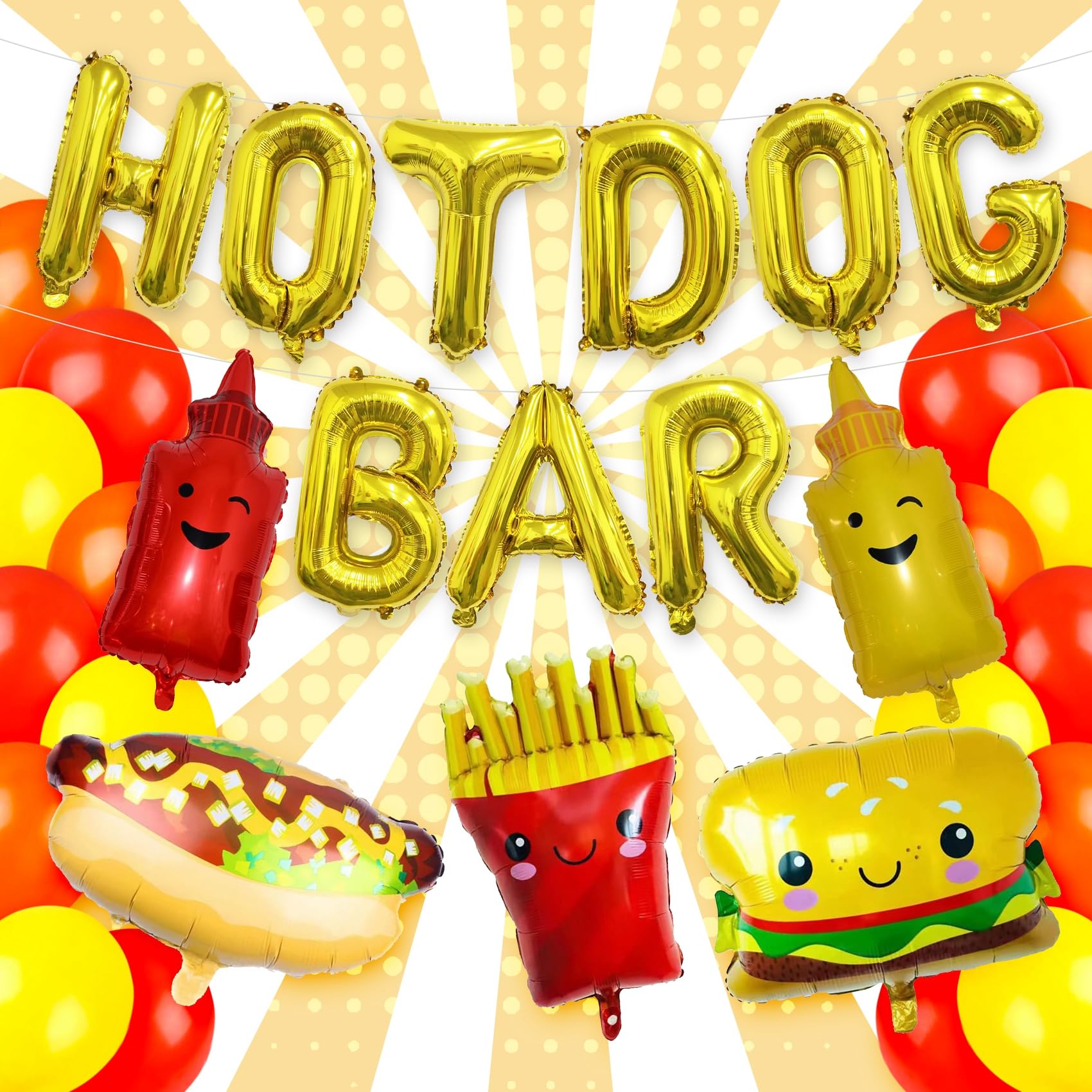 Amazon.com: Hot Dog Party Decorations Bbq Decorations Party Hot Dog