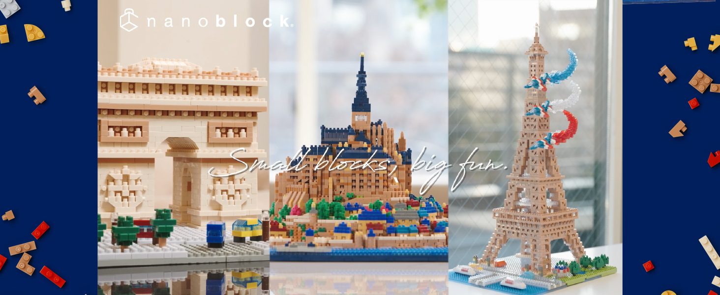 新品未開封 nanoblock モン・サン・ミッシェル デラックスエディション 