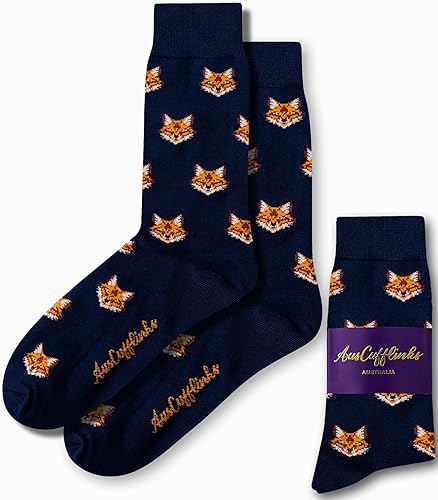 AUSCUFFLINKS Socks For Him & Her | Fun Gift Socks