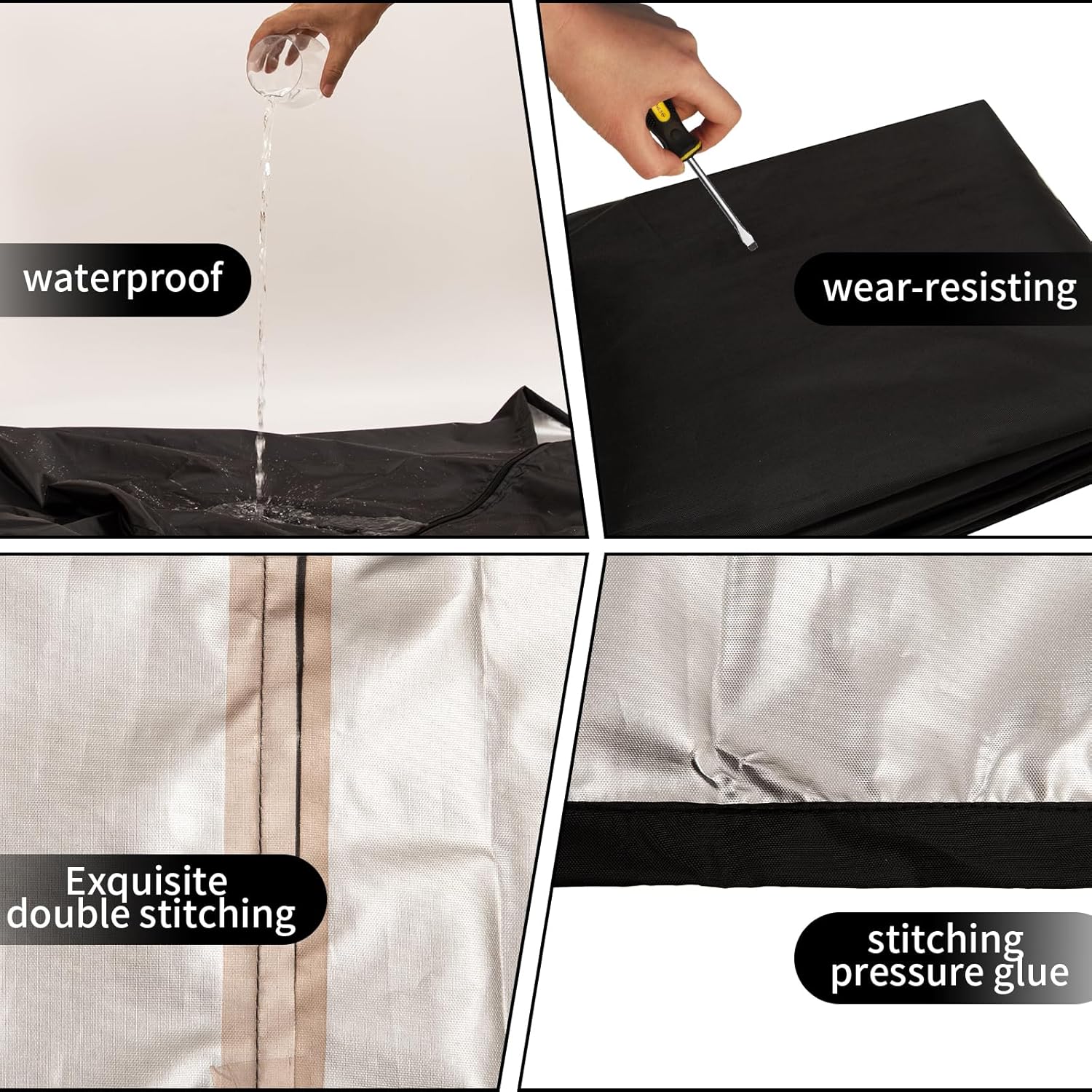 Pan Rack Cover,Bun Sheet Speed Racks Pizza Baking High Density Zipper Storage Waterproof Dustproof Protector Cart Shelf Cover,Restaurant Pantry Bakery Single Rack Removable Covers (20-Tier rack cover)