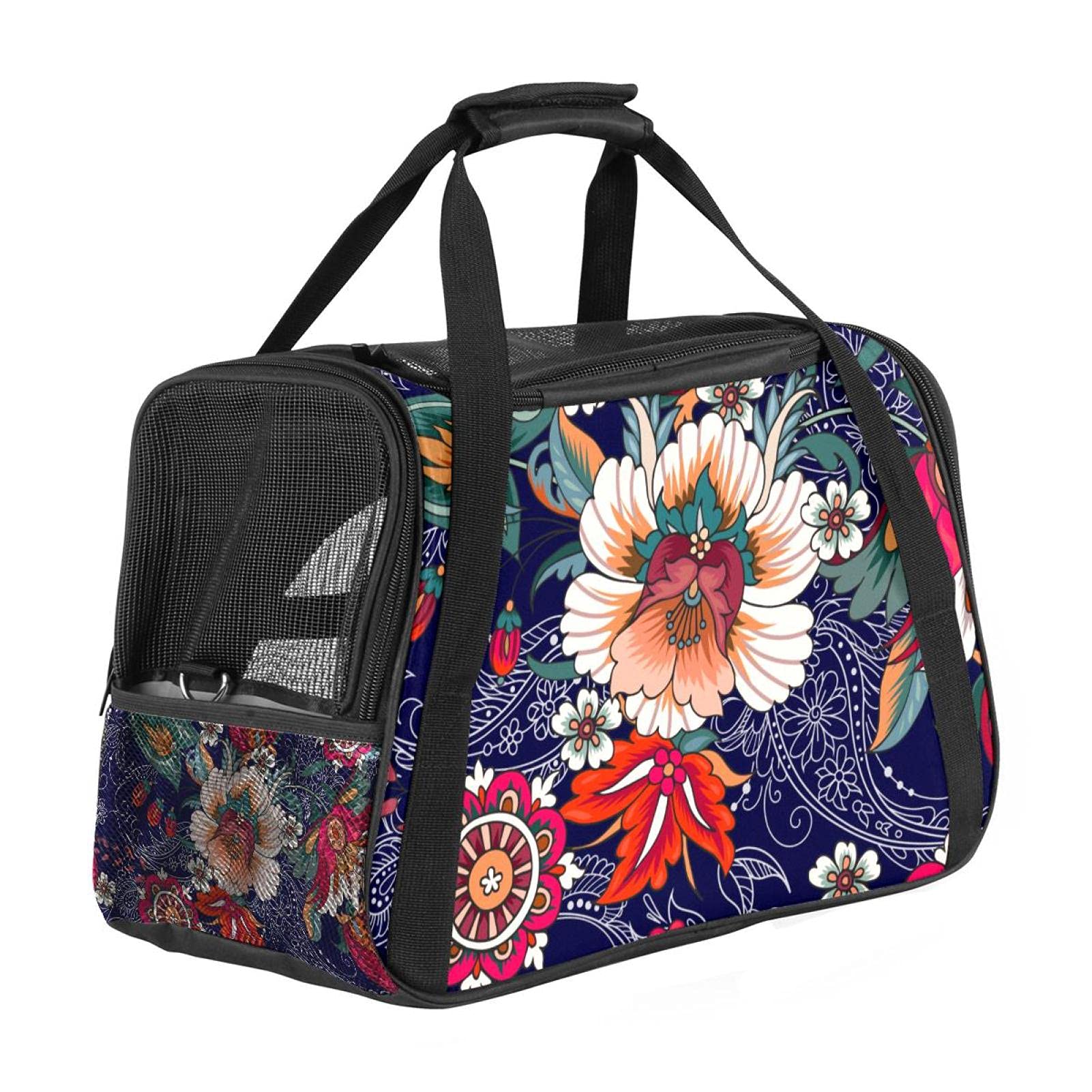 Sac de transport souple pour animaux pliable pour réduire le stress en voyage