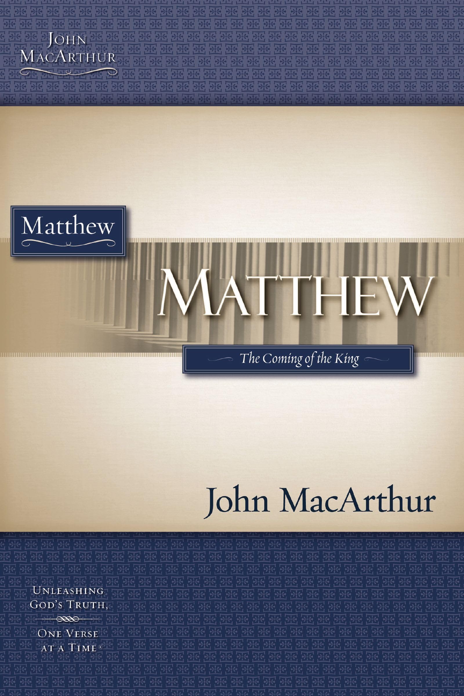 Macarthur Study Guide Series: Matthew (MacArthur Bible Studies)
