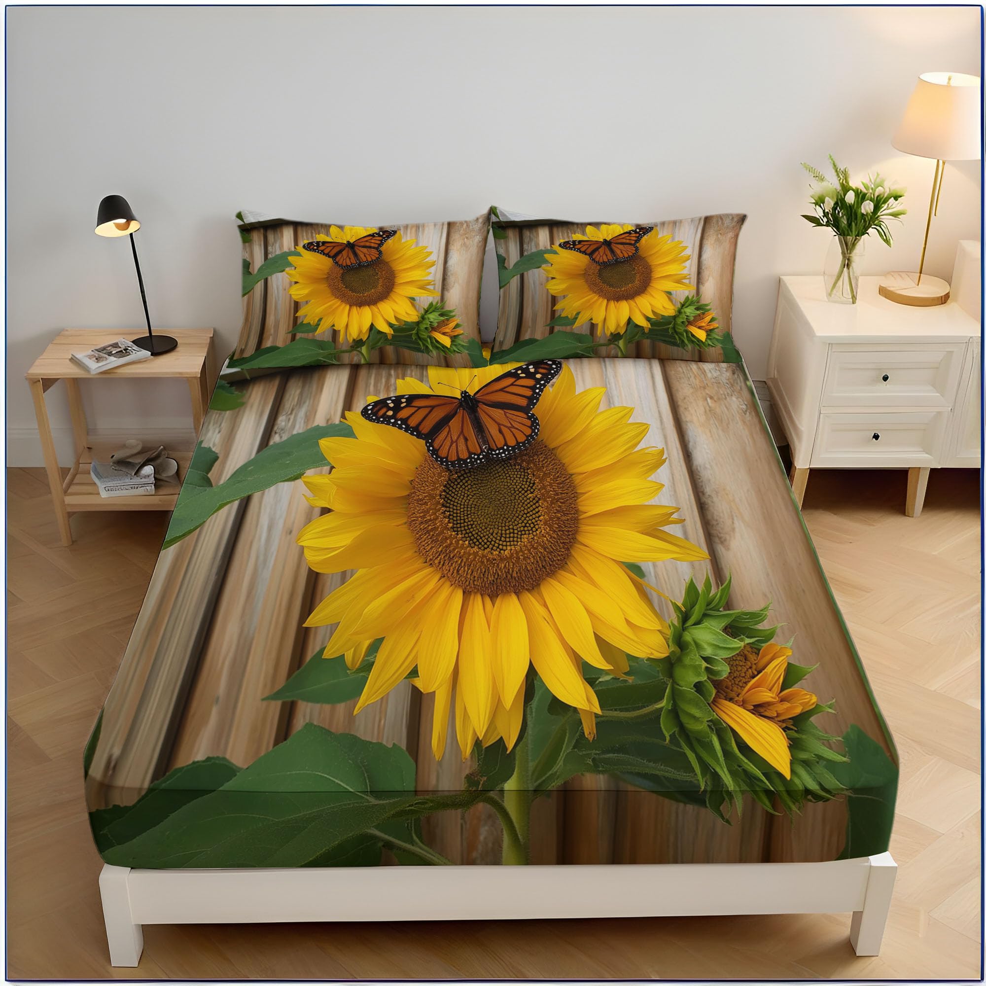 Drap housse microfibre 200x200 cm résistant élastique tout autour anti-bouloches