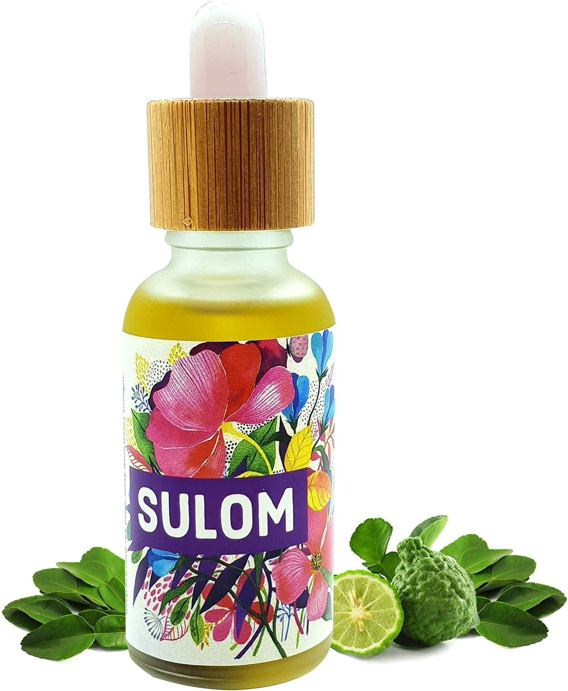 SulomKaffir Lime Leaves Infused Handmade Natural Hair Oil | No Chemicals | No Preservatives | 50ml