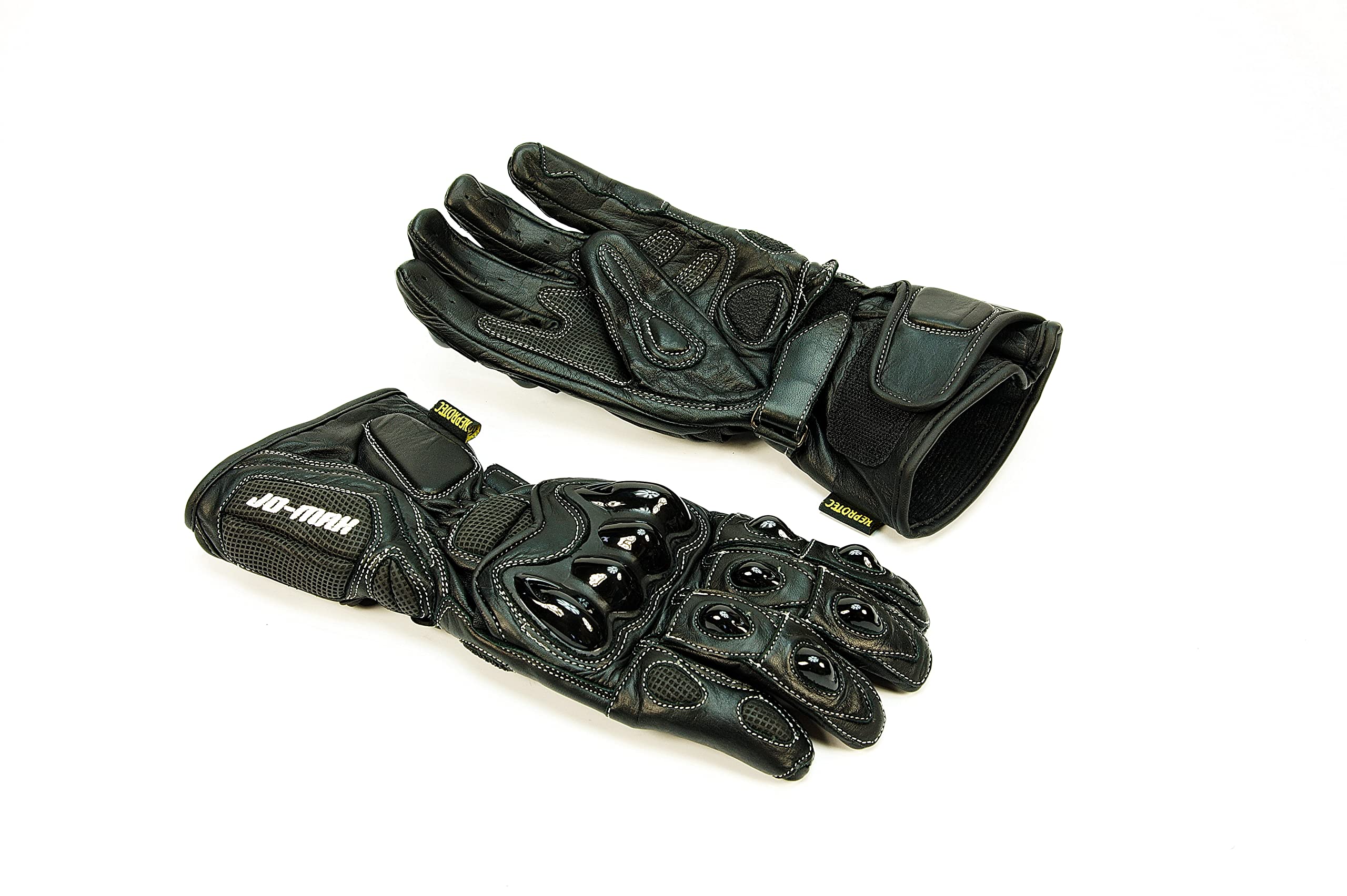 Forbikes 53-0131S Sport Glove Leather Mod.Gritty Size S, Black