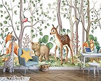 Vista 7 de Papel tapiz tropical de hojas de plátano verde, murales de plantas para dormitorio y sala de estar (no es autoadhesivo)