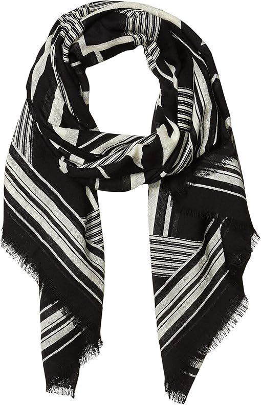 rag and bone mixed check scarf
