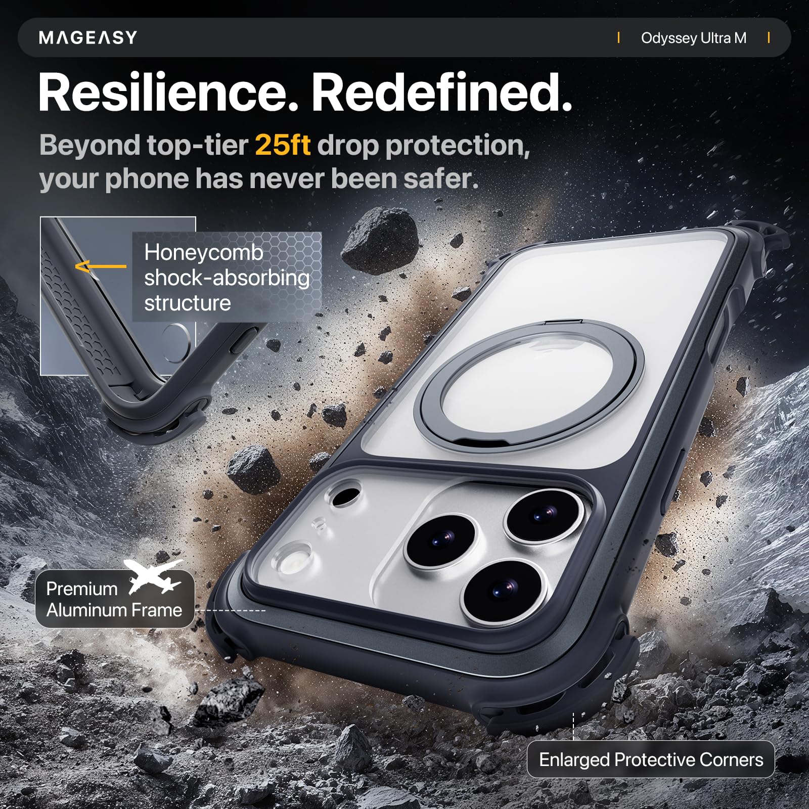 Amazon.com: MAGEASY Compatible with iPhone 17 Pro Max 6.9