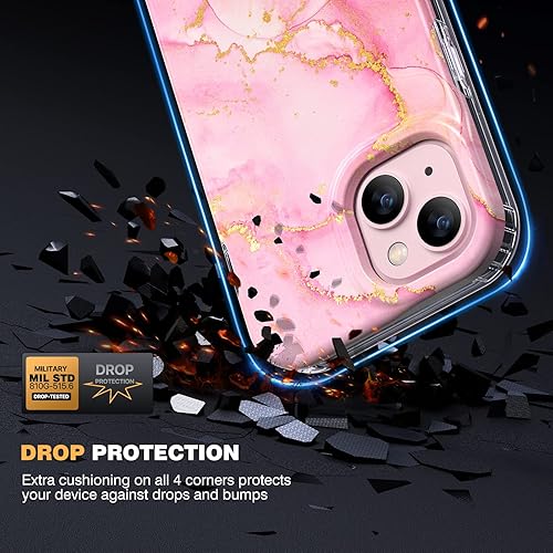 Miniatura 294 de Diaclara - Funda diseñada para iPhone 14 Pro Max, resistente, de cuerpo completo, con protector de pantalla sensible al tacto y antiarañazos + Blanco