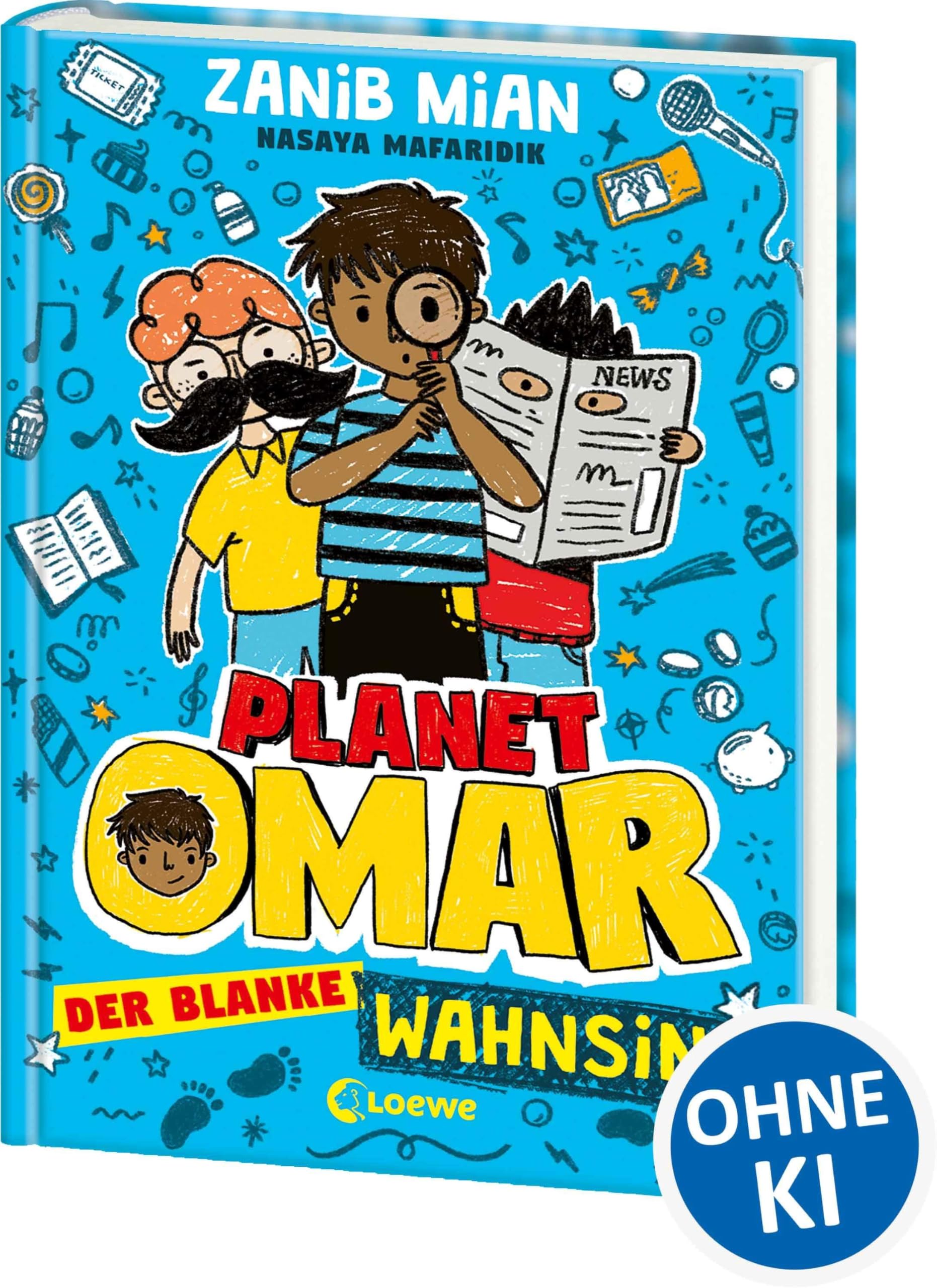 Planet Omar (Band 2) - Der blanke Wahnsinn: Lustiger Comic-Roman für Jungen und Mädchen ab 8 Jahre