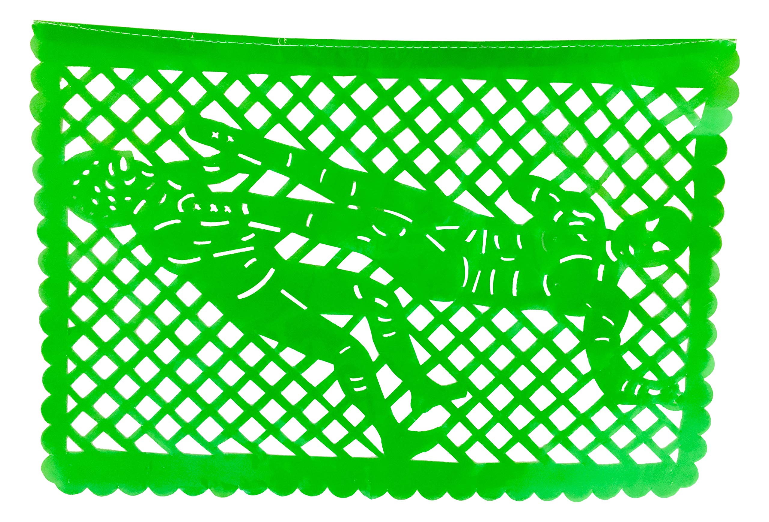 TexMex Fun Stuff Lucha Libre Mexican Wrestlers Plastic Papel Picado – 1