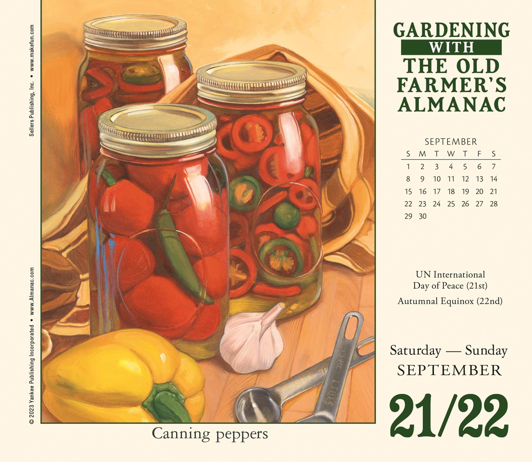 Snapklik com : The Old Farmers Almanac 2024 Boxed Daily Desk Calendar