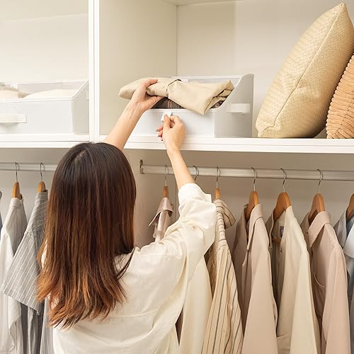 Miniatura 3 de GRANNY SAYS Contenedores de almacenamiento para armario, organizadores de ropa y contenedores de almacenamiento, cajas de almacenamiento