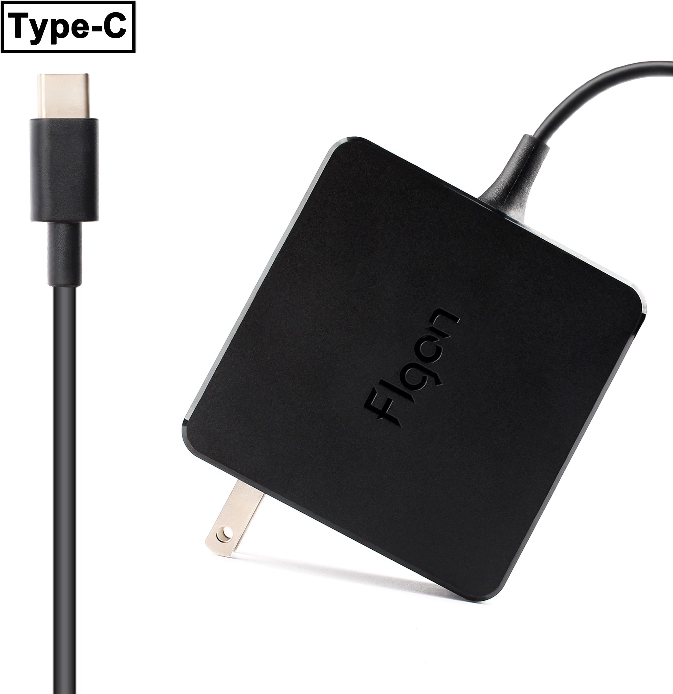 Flgan 65w 45w for HP USB-C Charger ac Adapter 848293-850 860209-850 HP Spectre X2 X360 12 13 15 Chromebook 13 g1 11 g6 14 g5 Elite x2 1012 Pavilion x2 10 Series TPN-LA06 TPN-LA07 TPN-DA07 TPN-CA06