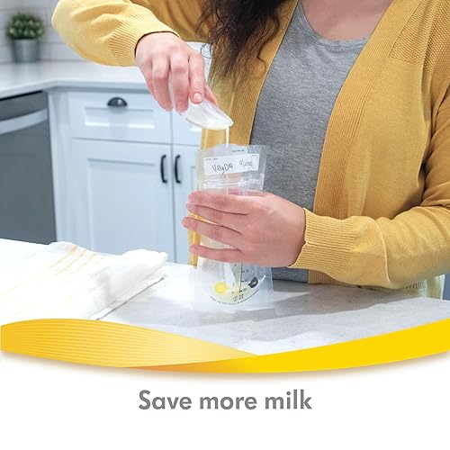 Miniatura 12 de Medela Colector de leche materna de silicona, protector de leche con tapón resistente a derrames, base de succión y cordón, 3.4 oz/3.4 fl oz