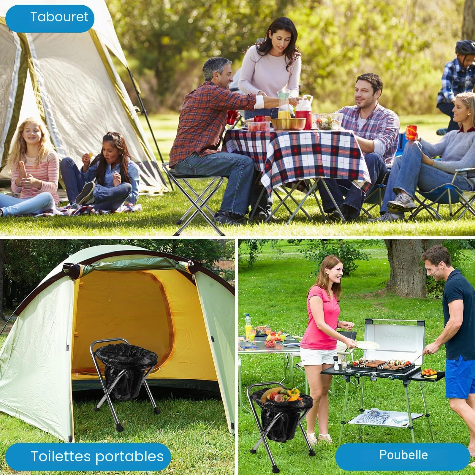Toilettes Sèches Séparées Avec Insert Seau Amovible, De Camping Sans Toilettes Sèches Séparées Avec Insert Seau Amovible, De Camping Sans