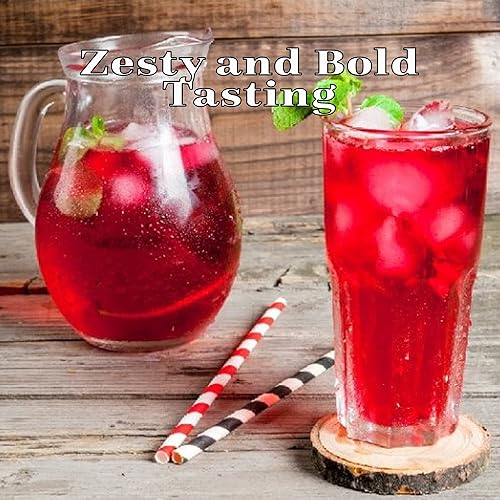 Miniatura 3 de Jamaicool Flores de hibisco 100% naturales (5 bolsas prácticas, cada una hace 1 galón) - Bolsas de té - Flores secas - Hojas - Flor de Jamaica