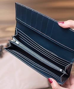 Amazon | [フジタカ] コードバン 長財布 コードバン カード段25