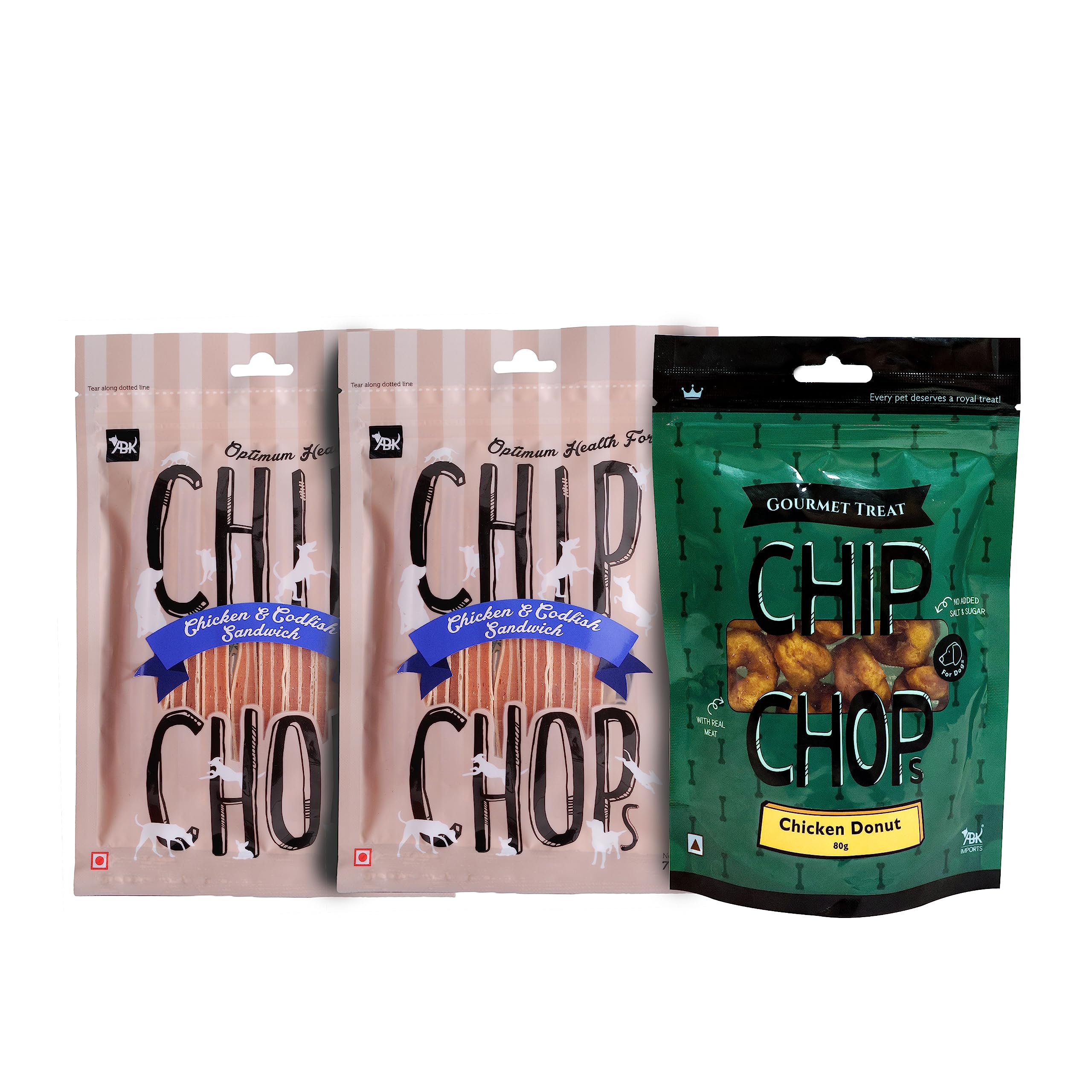 1 Chip Chops Combo of Chicken Donuts Gourmet Dog Treat and 2 Packs of Chip Chops Chicken COD Fish Rolls Dog Treat Pack for All Dog Breeds and Lifestages (B0C81QSD7K) Amazon Price History, Amazon Price Tracker