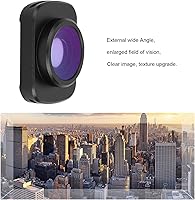 Vista 5 de Lente gran angular, lente de cámara anamórfica magnética de aleación de aluminio Lente gran angular de vidrio óptico para OSMO por defecto