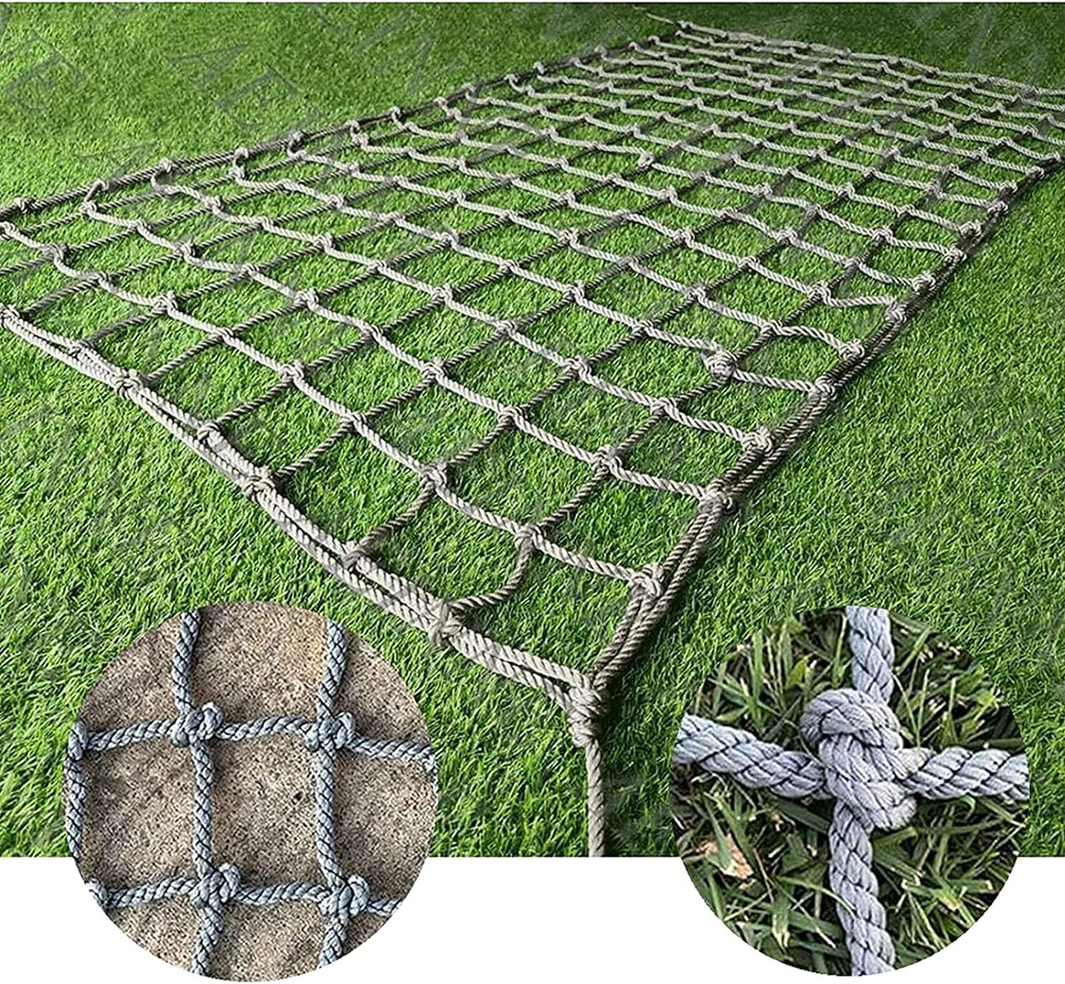 Siatka wspinaczkowa, siatka bagażowa do wspinaczki ogrodowej, zabawy, odpowiednia gier w pomieszczeniach i na świeżym powietrzu(1 * 4m(3.3 * 12.12ft))