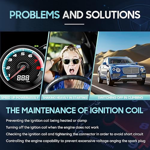 Miniatura 6 de Paquete de 8 bobinas de encendido y 8 bujías de iridio compatibles con Ford Expedition F-150 F250 F350 Super Duty Lincoln Navigator Mark LT 5.4L