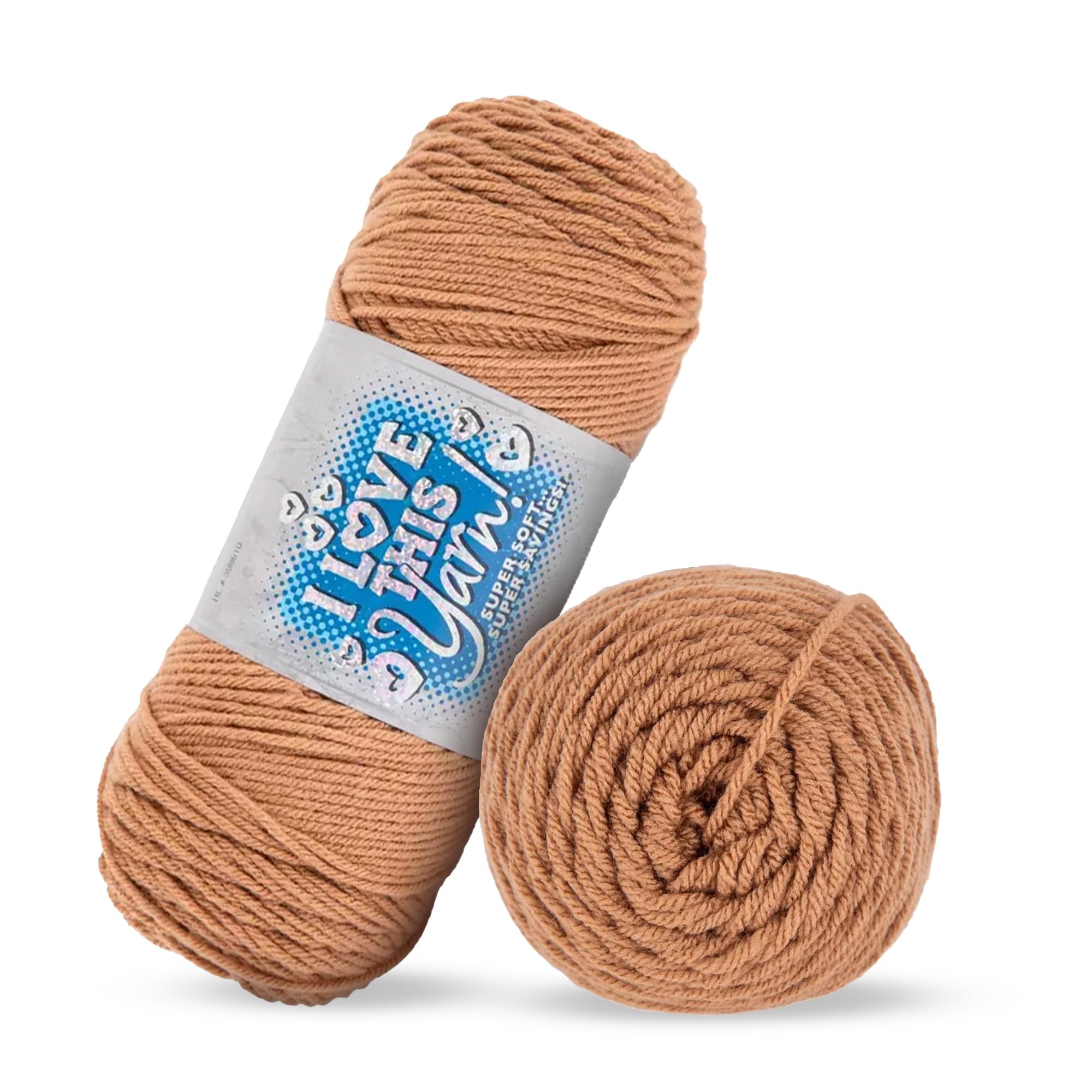 Amazon.com: I Love This Yarn 4 - Medium Acrylic Yarn for