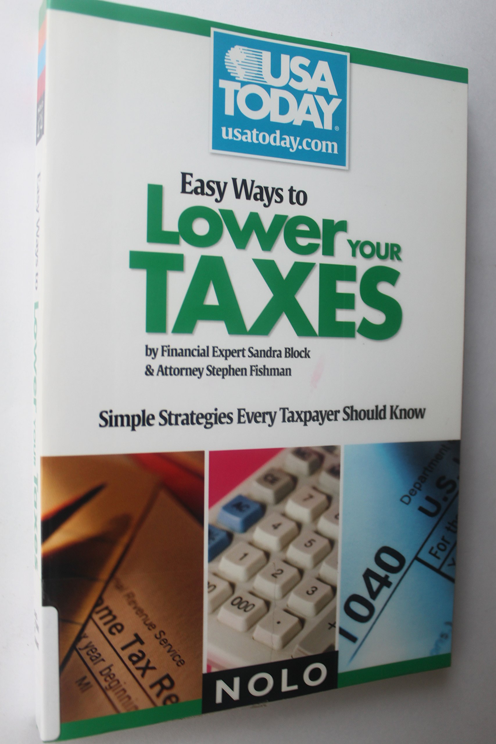 Buy Easy Ways to Lower Your Taxes: Simple Strategies Every Taxpayer Should Know (USA Today/Nolo Series) — BookShops.in