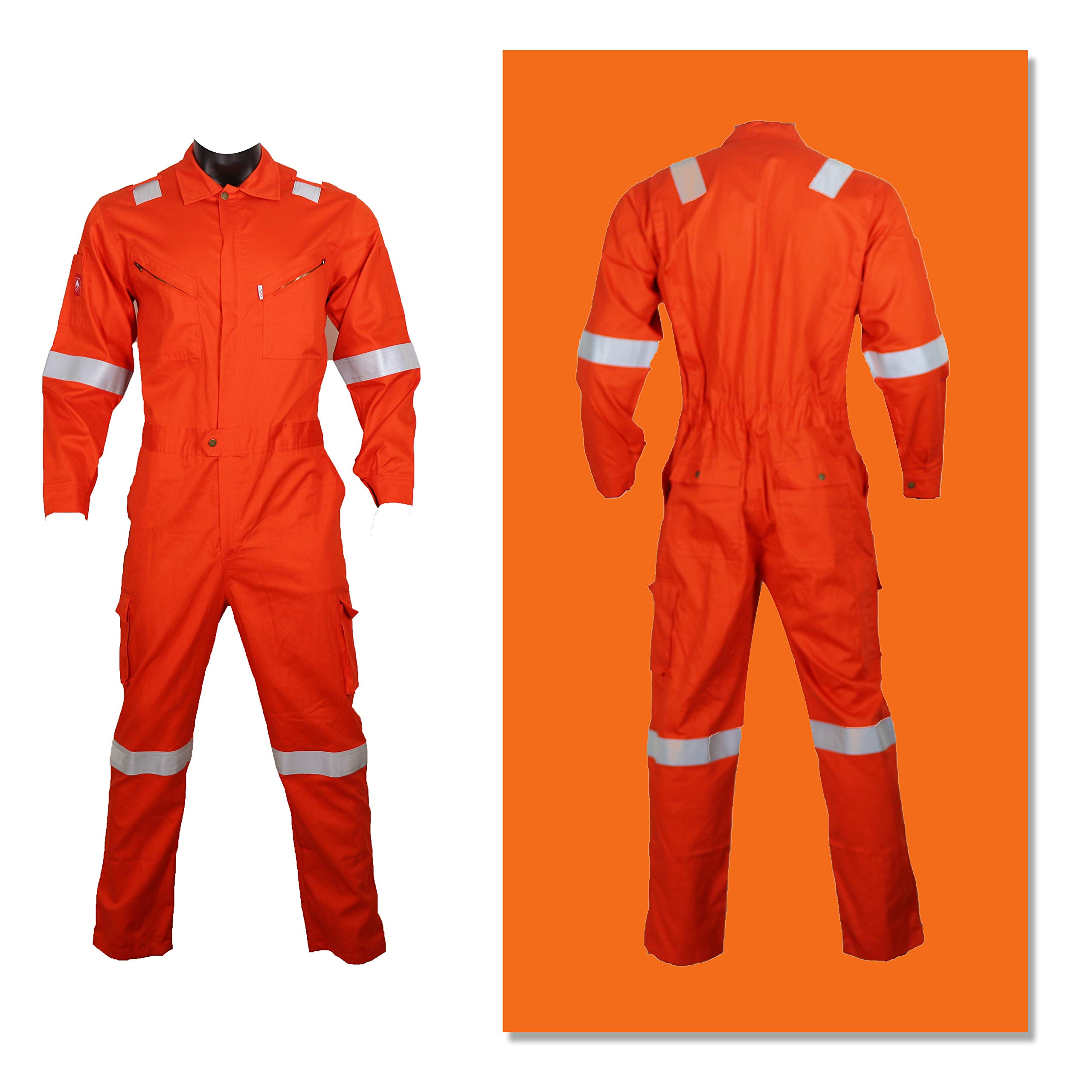 Tool Zone Penguin Workwear Men's Cotton Industrial Coverall Boiler