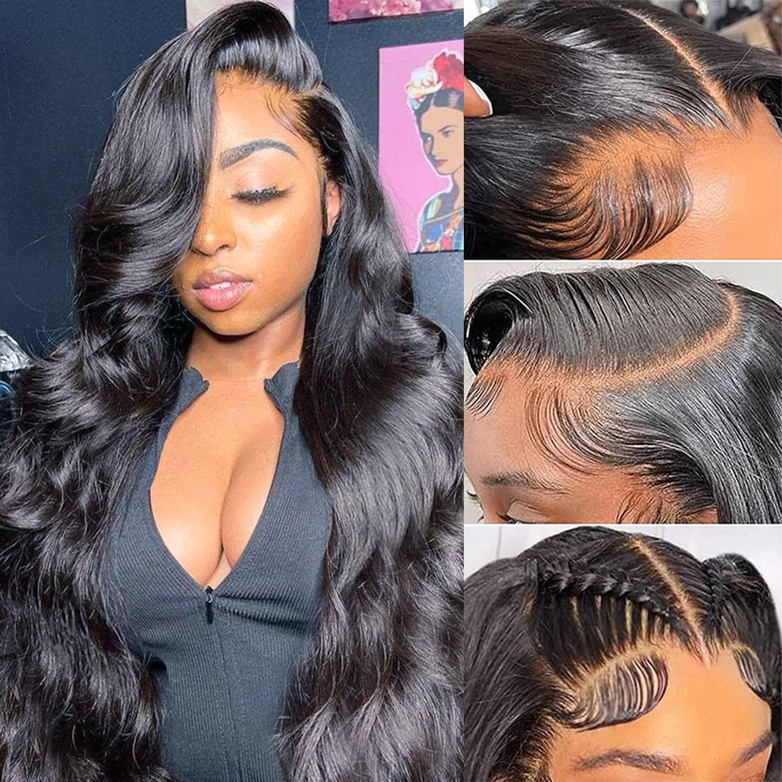 Human Hair Wig The Best Lace Front Wigs On Aliexpress Cheap 360