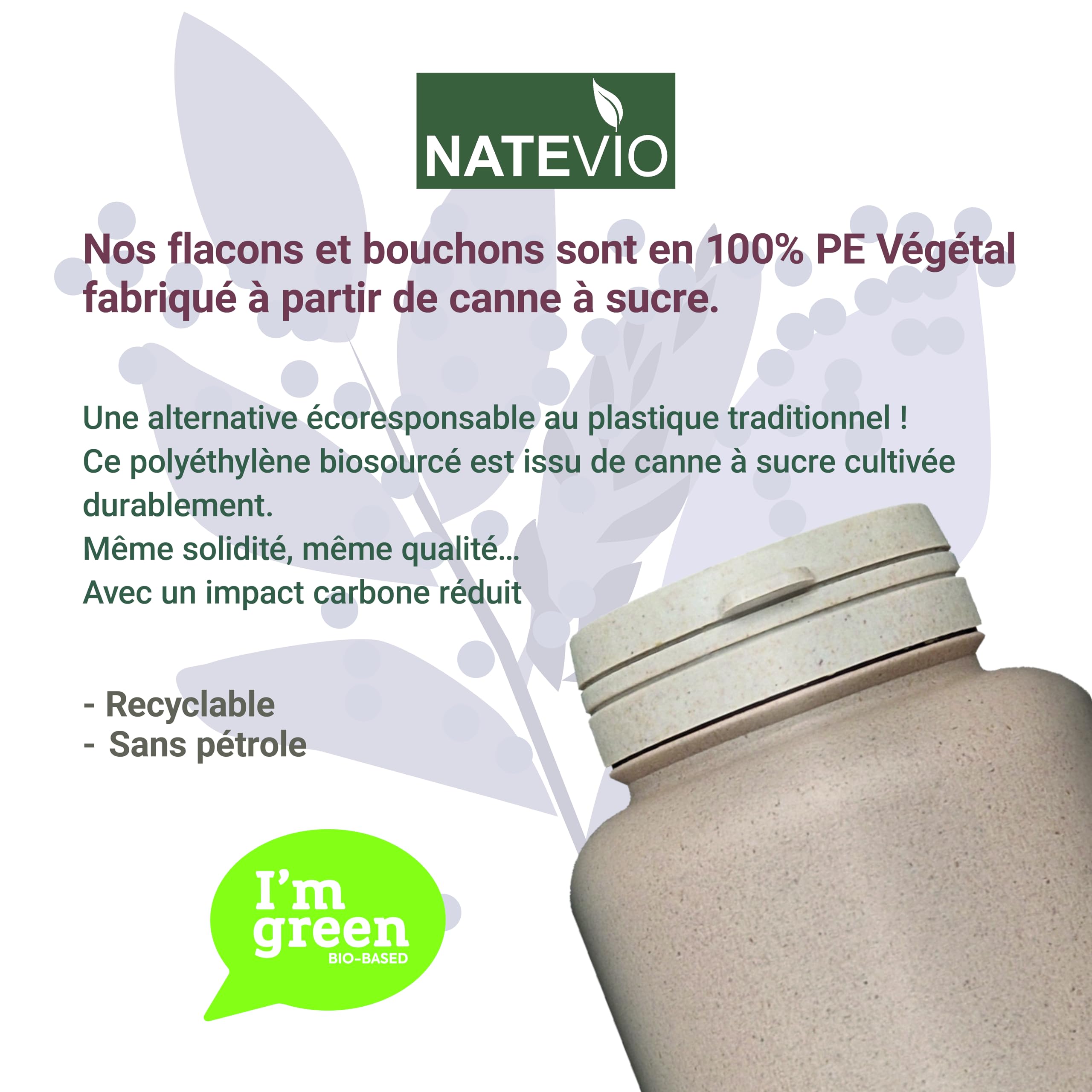 NATEKUDZU - 120 gélules - Complexe Renforcé 8 actifs (Kudzu - Zinc - Magnésium - Selenium - Vit B1 B6 B9 B12) Sevrage efficace - Complément alimentaire stress - Fabriqué en France