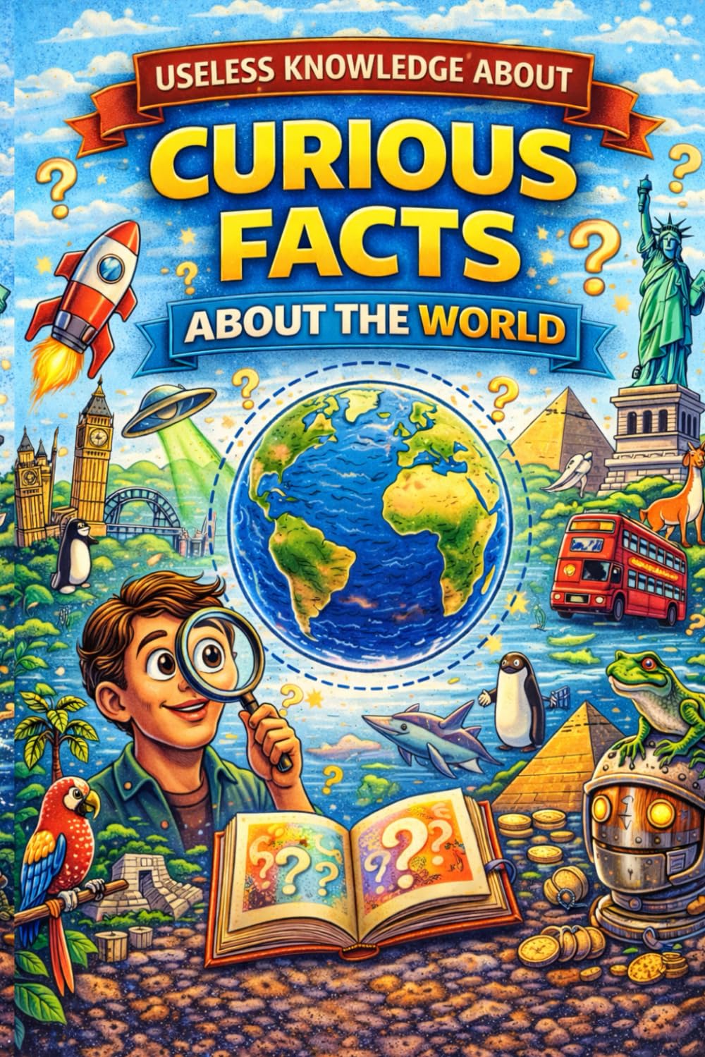 Useless Knowledge About Curious Facts About the World: 200+ strange, surprising, and little-known facts from all around the globe